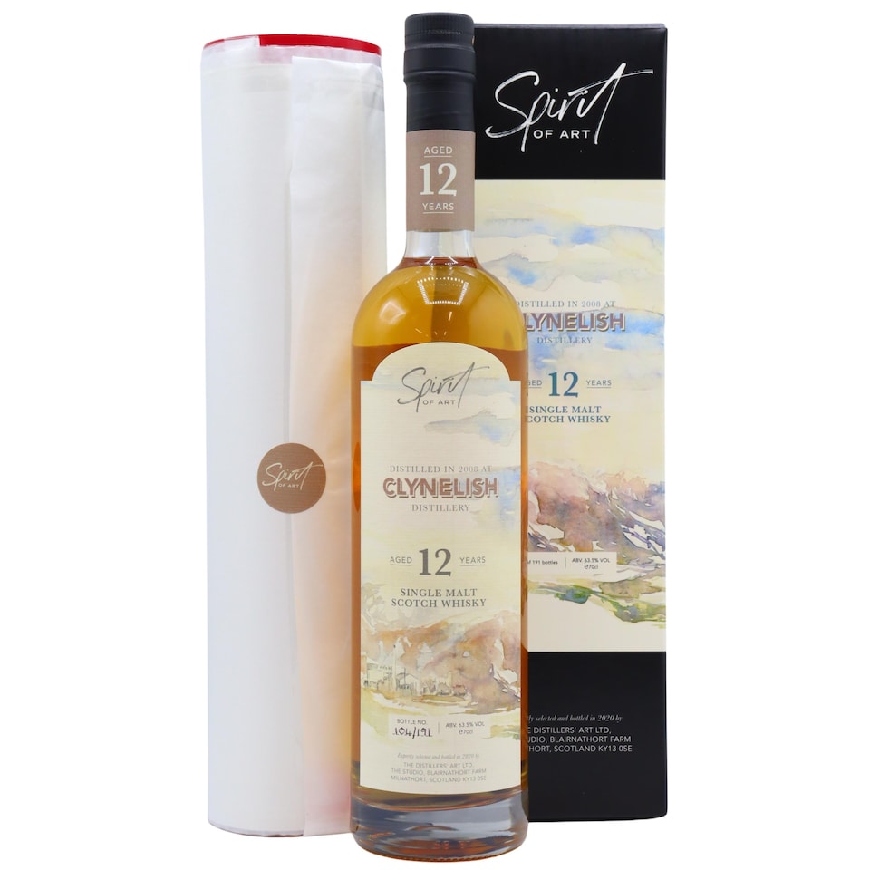 Clynelish - Spirit of Art Including Signed Print - Single Cask 12 year old Whisky