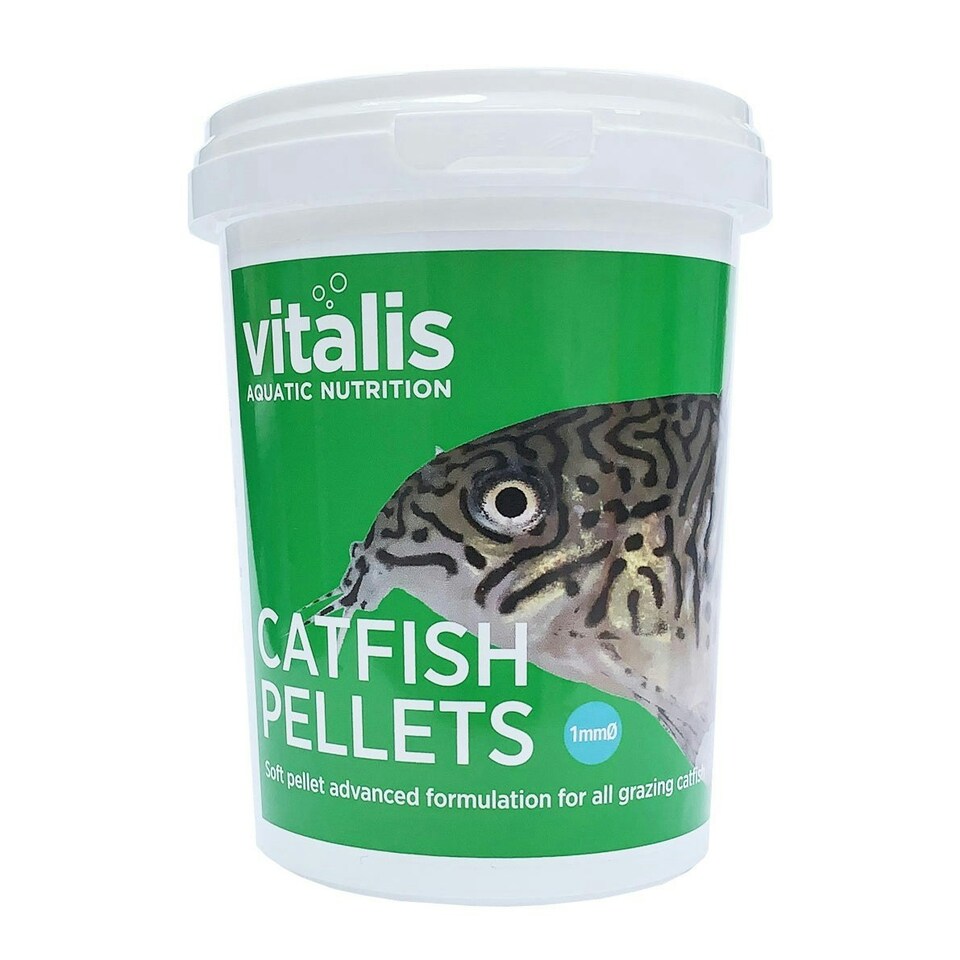 image 1 of Vitalis Catfish Pellets XS 260g & Plec Pellets (8mm) 300g Twin Pack&nbsp;