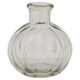 image 1 of Volta Bud Vase Large - Glass - L6 x W6 x H7 cm - Clear Clear
