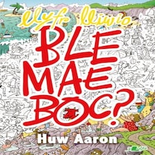 Llyfr Lliwio Ble Mae Boc