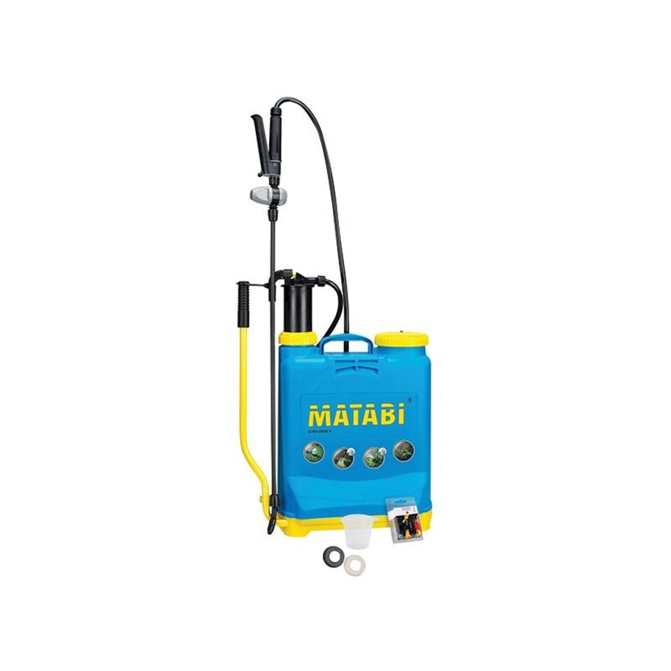 Matabi Supergreen 12 Knapsack Sprayer 12 Litre | Multi | Multi Colour | One Size | 1