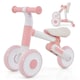 image 1 of COSTWAY Baby Balance Bike 4 Wheels Toddler First Bike Pink