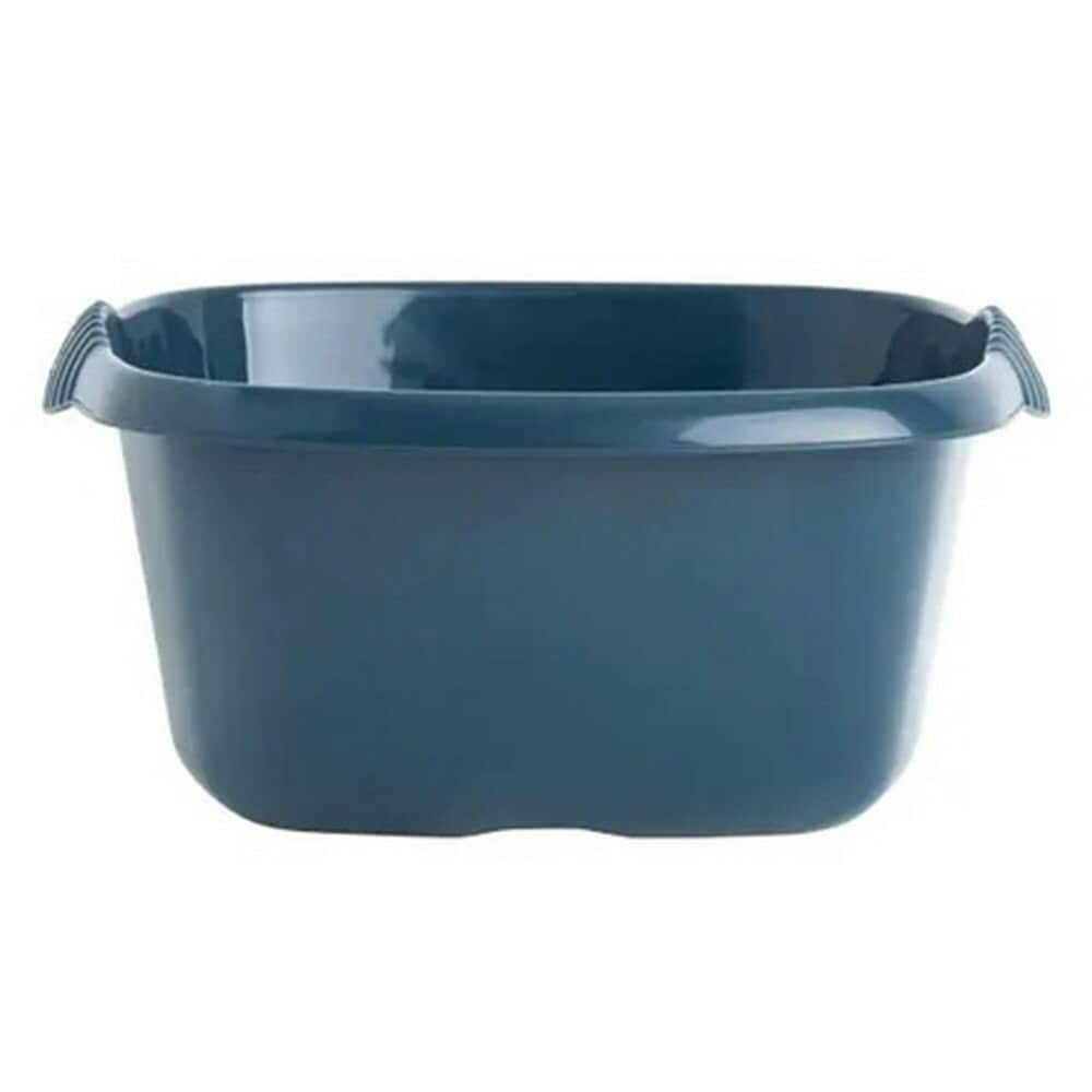 Casa Square Washing Up Bowl Navy 32cm - One Colour - One Size