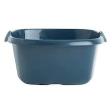 Casa Square Washing Up Bowl Navy 32cm - One Colour - One Size