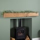 image 4 of 160cm Realistic Look Christmas Green Spruce Garland with Frosting and Plastic Pine Cones