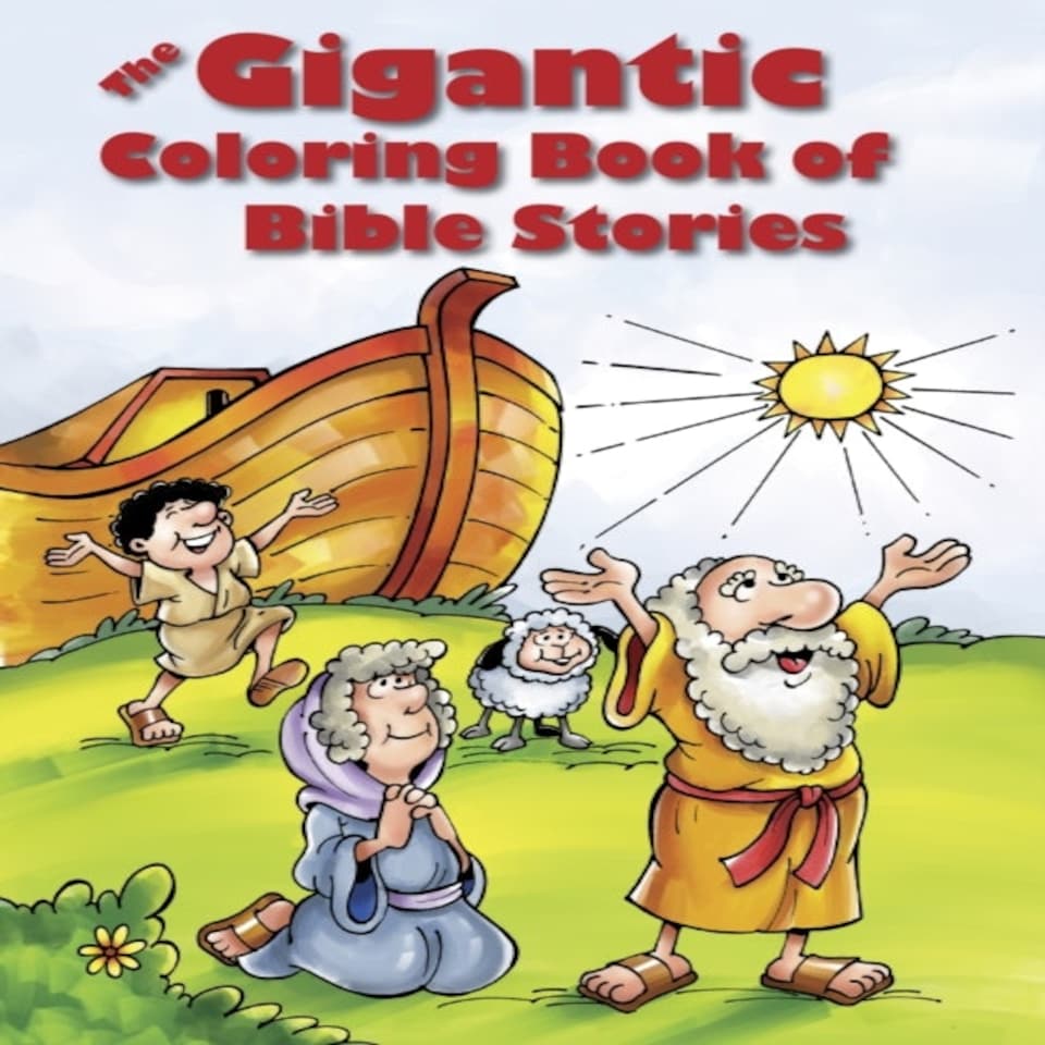 The Gigantic Coloring Book Of Bible Stories