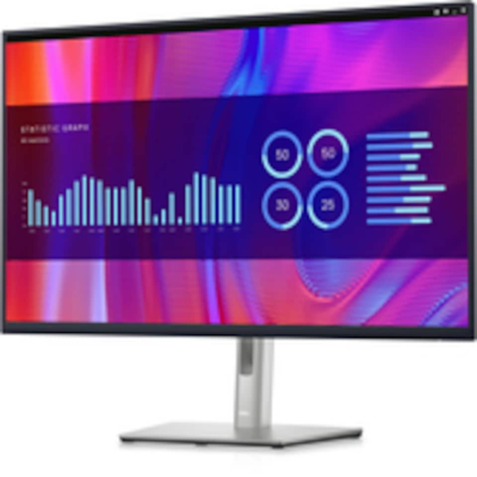 image 1 of DELL P Series P3223DE, 80 cm (31.5"), 2560 x 1440 pixels, Quad HD, LCD, 5 ms, Black | Black | Black | 69.8 cm