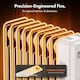 image 5 of VonHaus Oil Filled Radiator 9 Fin Portable Electric Heater