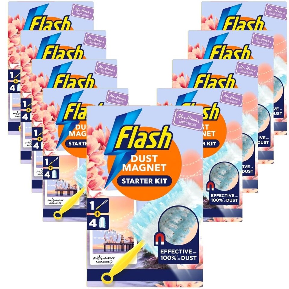 image 1 of Flash Dust Magnet Starter Kit Mrs Hinch's Midsummer Memories