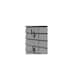 image 3 of 50mm Slat Grey Grained Faux Wood Venetian Blind With Strings 150cm Drop | Grey | Grey