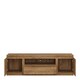 image 2 of Fribo 2 Door 1 Drawer 166cm Wide TV Cabinet in Oak