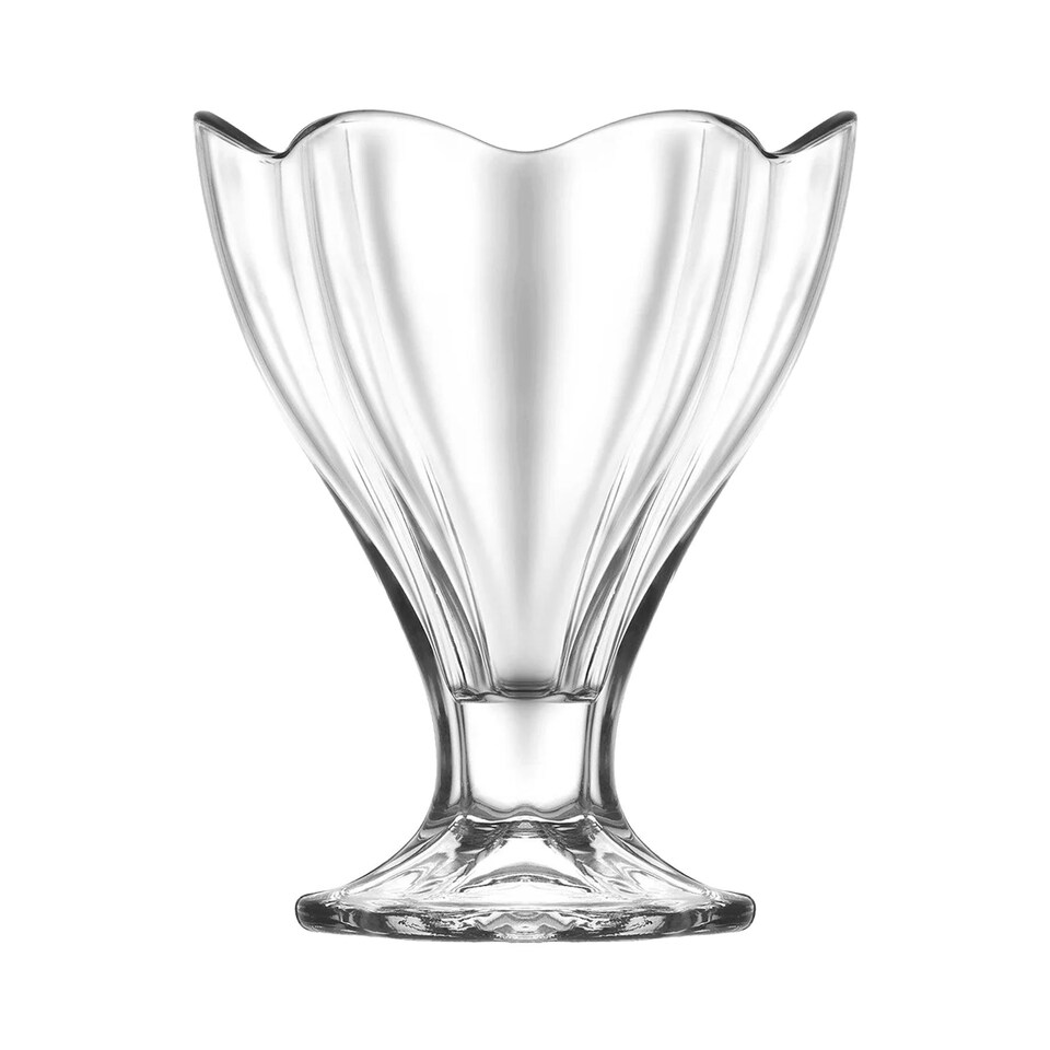 image 1 of LAV Lily Glass Ice Cream Bowls - 250ml - Pack of 6 | Clear | Clear