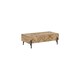 image 2 of Coffee Table - MFC/MDF - L55 x W116.5 x H38 cm - Oak/Black Brown