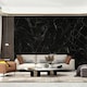 image 2 of Living and Home 3M Marble Contact Wallpaper Self Adhesive - Black | Black