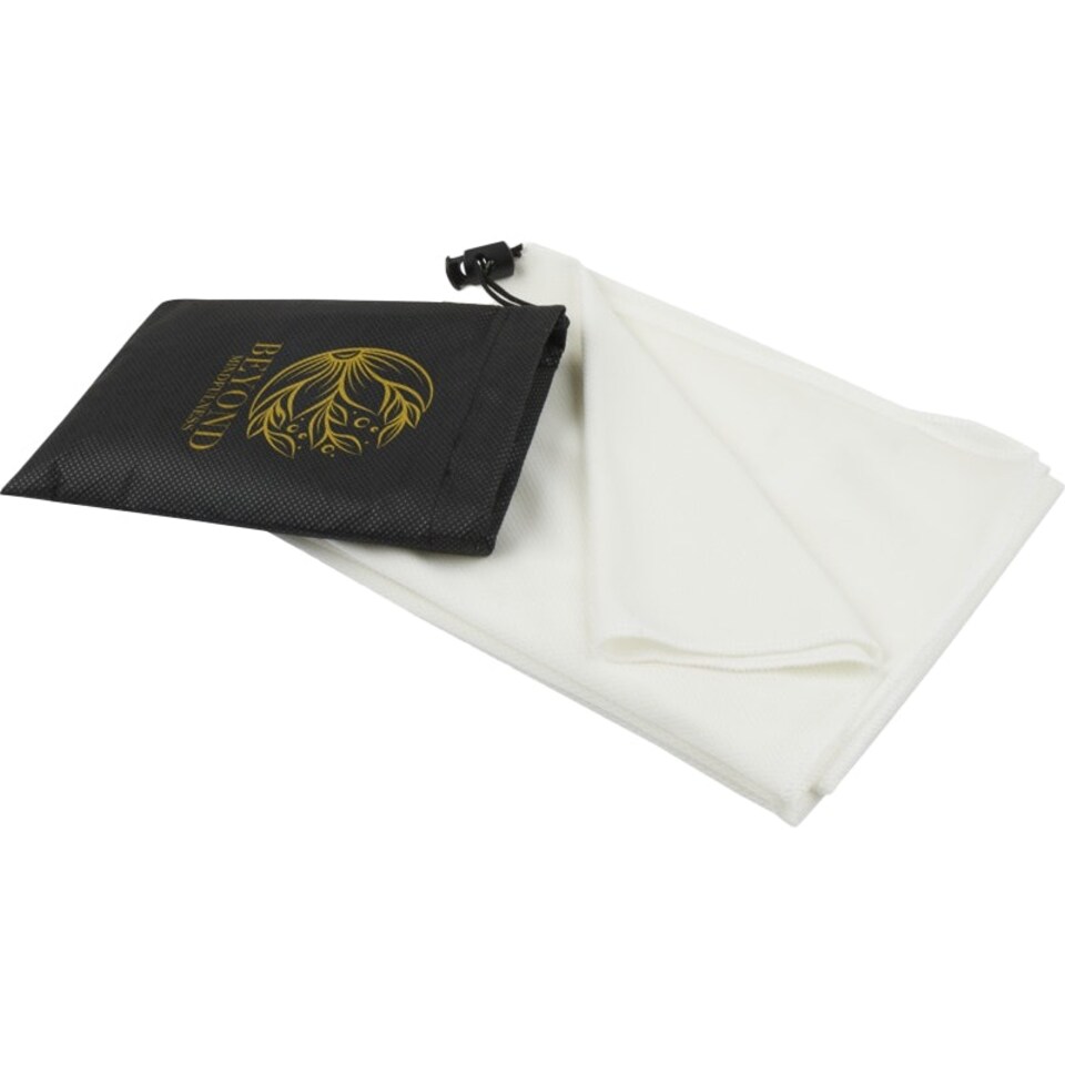 image 1 of Lucas RPET Sports Towel - White - 100cm x 50cm White