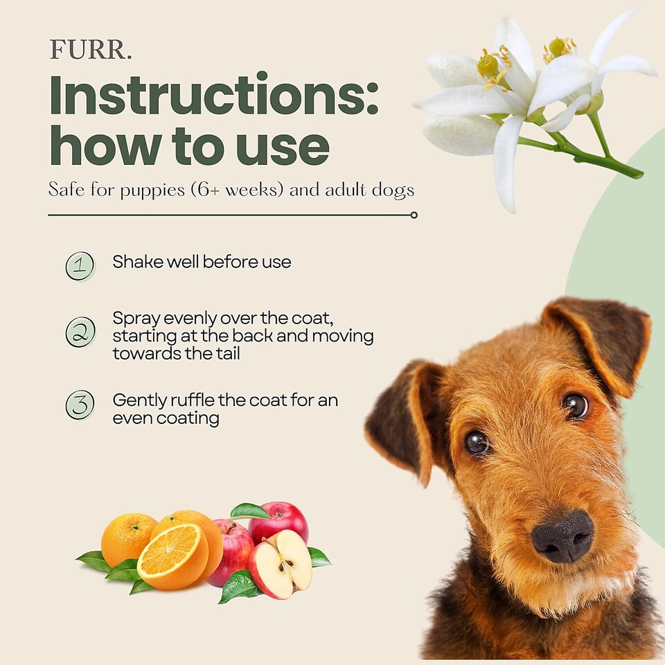image 1 of FURR EVEs Fragrance for Female Dogs 500ml White Floral scent