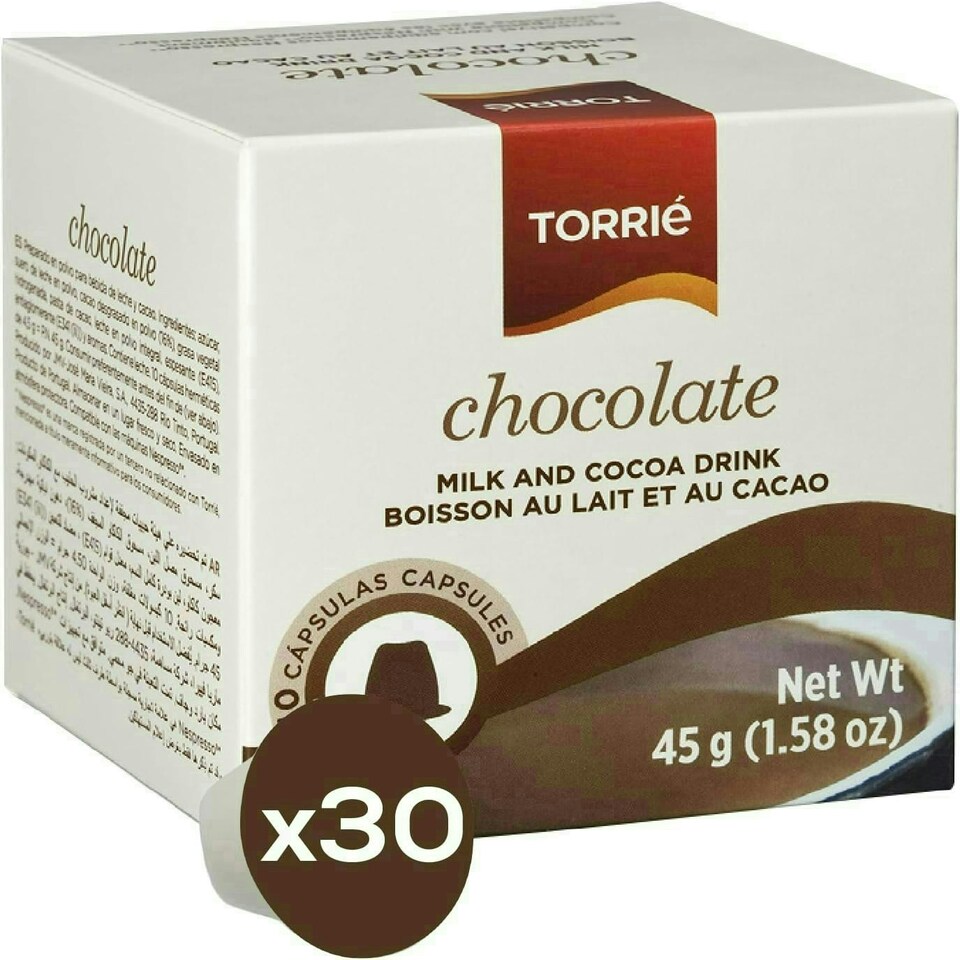 image 1 of Chocolate Nespresso ® Compatible Coffee Machine Capsules (30 Pods)