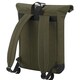image 2 of Bagbase Roll Top Backpack - Military Green - One Size