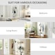 image 10 of HOMCOM 180cm Free Standing Coat Rack Metal Shelf Holder Stand Hat Hanger Black