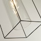 image 3 of BLACK FRAME 3LT BAR WITH CLEAR INNER GLASS
