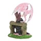 image 2 of Anne Stokes Elegant Dragon Figurine - Pink/Black/Green - One Size