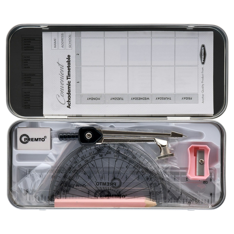 image 1 of 9 piece Pink Sherbet Maths Set By Premto