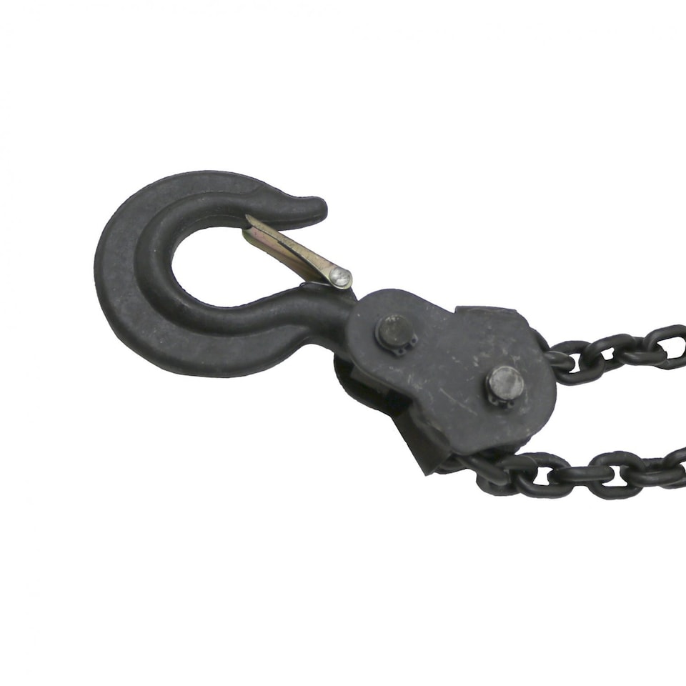 image 1 of 2 Ton Chain Lifting Block & Tackle Hoist Heavy Duty Load