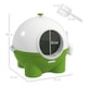 image 4 of PawHut Large Cat Litter Box w/ Scoop, Front Entrance, 53 x 51 x 48cm - Green