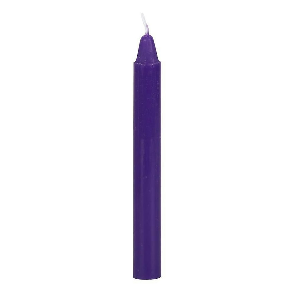 image 1 of Something Different Magic Spell Candles (Pack Of 12) - Purple - One Size