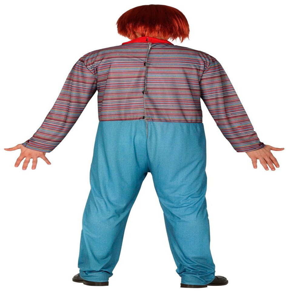 image 1 of Fancy Dress Adult Scary Doll - XL