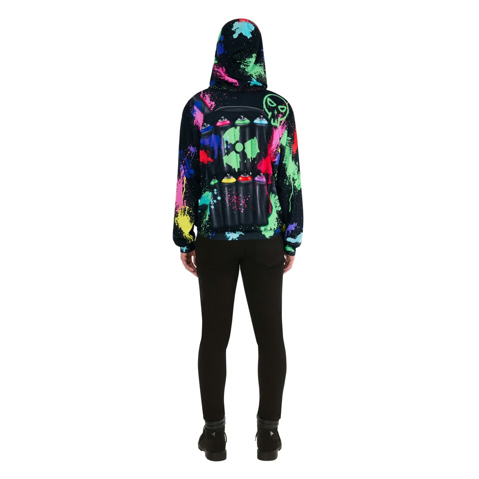 image 1 of Bristol Novelty Unisex Adult Sinister Street Artist Costume - Multicoloured - XS XS