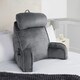 image 10 of OHS Soft Plump Cosy Reading Support Sofa Bed Pillow Cuddle Cushion With Head Rest Purple | Neon Purple Gaming | 80 x 60cm