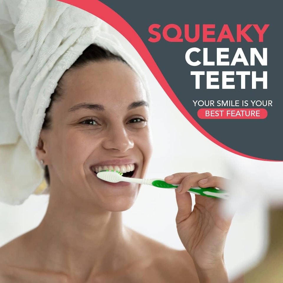 image 1 of 8pk Manual Toothbrush Set for Adults Soft Nylon Bristles, Assorted Colours, Ideal for Smokers & Daily Oral Care, Family Value Pack