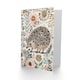 image 2 of Flowers Rustic Woodland Floral Hedgehog Him Her Birthday Card
