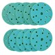 image 2 of 150mm Self Adhesive Hook + Loop Ceramic Abrasive Sanding Discs 60 Grit 200pc