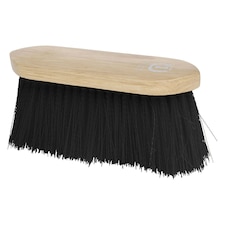 Imperial Riding Long Bristle Wooden Horse Dandy Brush - Black - One Size
