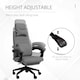 image 3 of Vinsetto Home Office Chair Reclining Computer Chair w/ Lumbar Support Dark Grey