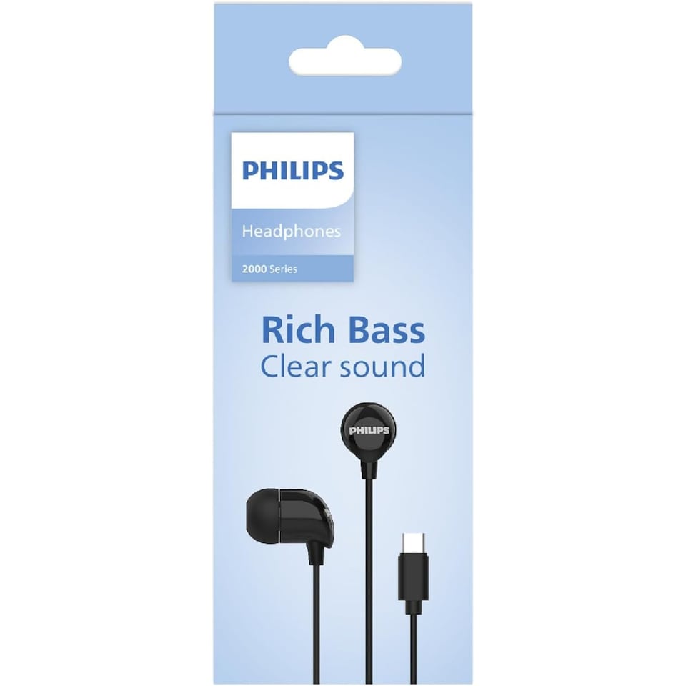 image 1 of Philips TAE2146 Wireless In Ear Headphones  in Black