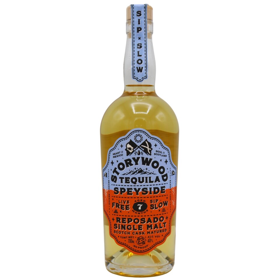 image 1 of Storywood - Speyside 7 Reposado Tequila | Multi | Caramel, oak, vanilla and honey on an earthy agave Base | 1