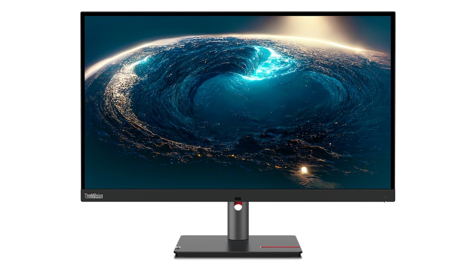 image 1 of Lenovo ThinkVision P32pz-30, 80 cm (31.5 inches), 3840 x 2160 pixels, 4K Ultra HD, LCD, 6 ms, Black | Black | Black | 69.7 cm