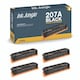 image 2 of 4x Compatible HP 207A Black Toner Cartridges Black