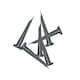 image 4 of Bayonet Tacks - Blue - 25mm