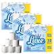 image 1 of Luxe Mega 32 Pack 2-Ply Toilet Tissue | White | 3 - White | 3 Mega Pack | 3