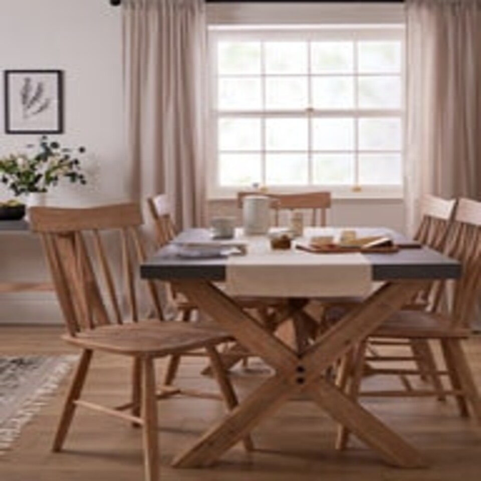 image 1 of Burford Dining Table Grey