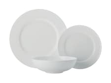 Maxwell & Williams Dinner Set White Bone China 12 Piece