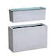 image 6 of Primrose Tall Trough Style Zinc Planter with Plastic Insert 90cm