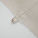 image 7 of Deluxe 100% Natural Zipped Cotton Suit Cover (Approx. 99 x 60cms) Cream