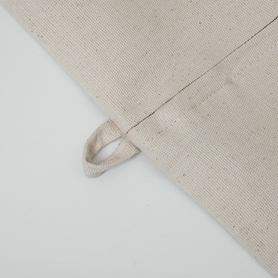 image 1 of Deluxe 100% Natural Zipped Cotton Suit Cover (Approx. 99 x 60cms) Cream
