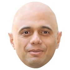 Sajid Javid Cardboard Face Mask