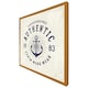 image 1 of Vintage anchor logo (Picutre Frame) Brown | Oak | XS